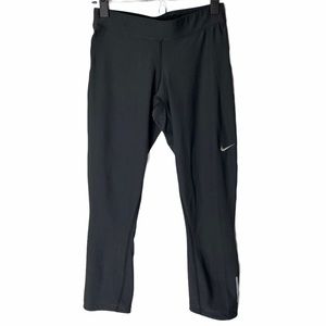 Nike Dri-Fit Gray Running Jogging Yoga Capri Small